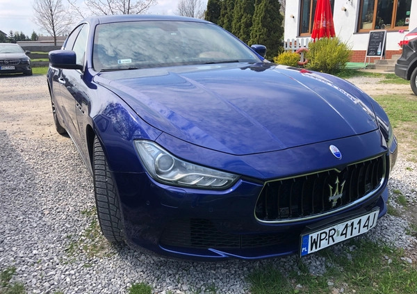 Maserati Ghibli cena 75000 przebieg: 235000, rok produkcji 2015 z Radom małe 191